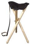 Hunting Stool -- Saddle Stool -- Triangle Side -- 13 X Height 26 Inch