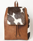 American Darling Backpack Hair On Genuine Leather Women Bag Western Handbag Purse