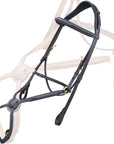 Replacement Crownpiece of ExionPro Monocrown Crown Piece Adjustable Designer Figure 8 Bridle