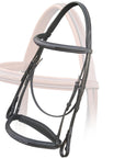 ExionPro Thin Noseband Padded Hunter Bridle with Reins