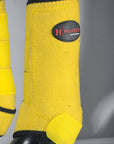 HILASON L M S Horse Rear Hind Leg Sport Boots Printed Hind Rear Leg Boots