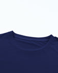 Plain Crew Neck Tee