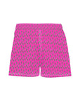 Women's Pink Lightning Bolt Beach Board Shorts