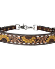 Hilason Western Horse Tack Set American Leather Sunflower