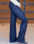 SIGNATURE TROUSER DARK WASH