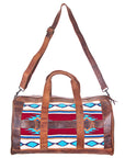 American Darling Duffel Hair On Genuine Leather Women Bag Western Handbag Purse