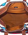 American Darling Duffel Hair On Genuine Leather Women Bag Western Handbag Purse