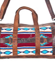 American Darling Duffel Hair On Genuine Leather Women Bag Western Handbag Purse