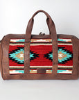 American Darling Duffel Hair On Genuine Leather Women Bag Western Handbag Purse