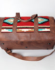 American Darling Duffel Hair On Genuine Leather Women Bag Western Handbag Purse