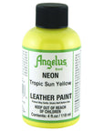 Angelus Neon Acrylic Leather Paint 4 Oz.