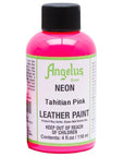 Angelus Neon Acrylic Leather Paint 4 Oz.