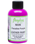 Angelus Neon Acrylic Leather Paint 4 Oz.