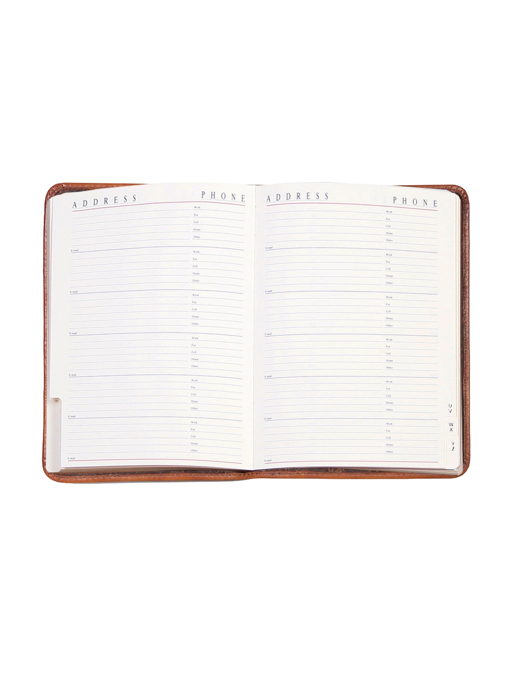 Desk Size Phone/address - 1145