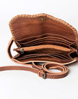 American Darling ADBG446 Wallet Hand Tooled Genuine Leather Women Bag Western Handbag Purse
