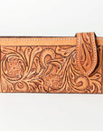American Darling ADBG447 Wallet Hand Tooled Genuine Leather Women Bag Western Handbag Purse
