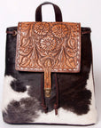 ADBGZ102 American Darling Hand Tooled Hair On Genuine Leather Women Bag Western Handbag Purse