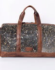 American Darling ADBGS174BRAHACGO Duffel Hair On Genuine Leather Women Bag Western Handbag Purse