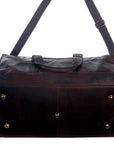 American Darling ADBG474BRWBK Duffel Hair On Genuine Leather Women Bag Western Handbag Purse