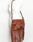American Darling Messenger Genuine Leather Women Bag Western Handbag Purse