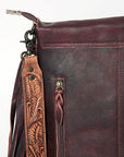 American Darling ADBGZ128 Large Crossbody Hand Tooled Genuine Leather Women Bag Western Handbag Purse
