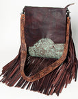 American Darling ADBGZ128 Large Crossbody Hand Tooled Genuine Leather Women Bag Western Handbag Purse
