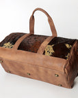 American Darling ADBGS174BRAC2 Duffel Hair On Genuine Leather Women Bag Western Handbag Purse