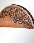 American Darling Taco Hand Tooled Genuine Leather Women Bag Western Handbag Purse