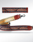 American Darling ADSTF108 Hand Tooled Genuine Leather Crossbody Handle Strap For Bags