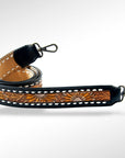 American Darling ADSTF111 Hand Tooled Genuine Leather Crossbody Handle Strap For Bags