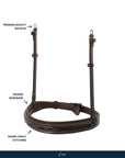 Replacement Noseband of ExionPro Padded Hunter Bridle