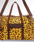 American Darling Duffel Hair On Genuine Leather Women Bag Western Handbag Purse