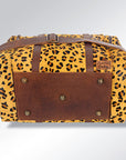 American Darling Duffel Hair On Genuine Leather Women Bag Western Handbag Purse