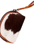American Darling Coin Purse Hair On Genuine Leather Women Bag Western Handbag Purse