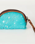 American Darling Coin Purse Hair On Genuine Leather Women Bag Western Handbag Purse