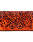 American Darling ADBG486A Wallet Hand Tooled Genuine Leather Women Bag Western Handbag Purse