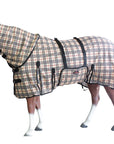 Horse Fly Sheet Uv Protect Mesh Bug Mosquito Summer Plaid