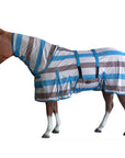 Horse Fly Sheet Uv Protect Mesh Bug Mosquito Summer Turquoise Grey