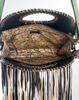 American Darling ADBGH116 Clutch Hand Tooled Genuine Leather Women Bag Western Handbag Purse