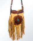 American Darling Crossbody Full Grain Genuine Leather Western Women Bag Handbag Purse | for