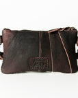 American Darling ADBGZ162 Small Crossbody Hair-On Genuine Leather Women Bag Western Handbag Purse