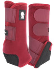 Classic Equine Legacy 2 Hind Protective Horse Boots Merlot