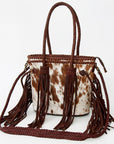 American Darling ADBGD117 Tote Hair-On Genuine Leather Women Bag Western Handbag Purse