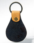 American Darling ADKR149 Hand Tooled Carved Genuine Leather Keyring