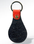 American Darling ADKR151 Hand Tooled Carved Genuine Leather Keyring