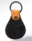 American Darling ADKR154 Hand Tooled Carved Genuine Leather Keyring