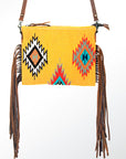 American Darling Cross Body Saddle Blanket Genuine Leather Women Bag Western Handbag Purse