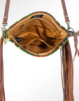 American Darling Saddle Blanket Genuine Leather Women Bag Western Handbag Purse