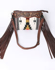 American Darling Cross Body Hand Tooled Saddle Blanket Genuine Leather Women Bag Western Handbag Purse