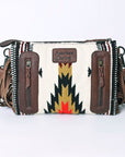 American Darling Cross Body Hand Tooled Saddle Blanket Genuine Leather Women Bag Western Handbag Purse